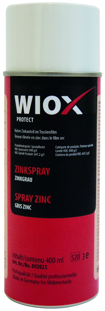 Zinkspray Wiox, zinkgrau