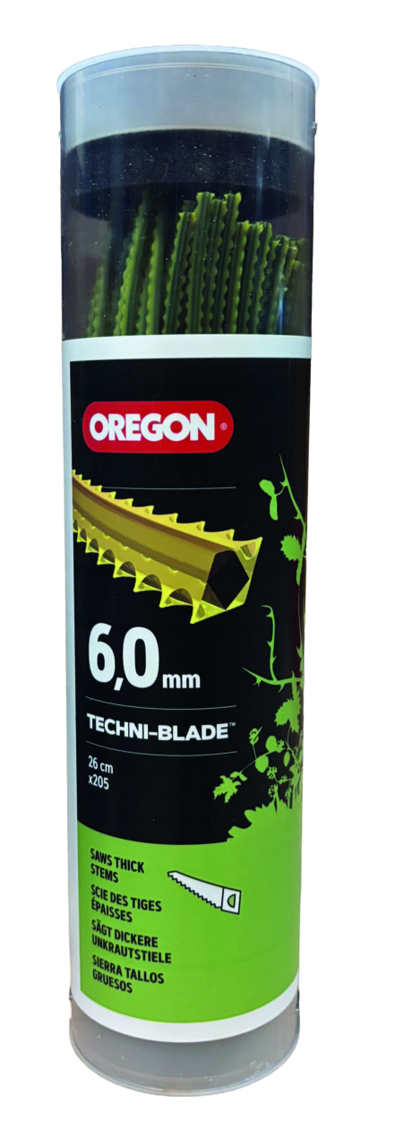 Faden Oregon Techni Blade 6.0 mm x 26 cm, 205 Stück, gelb
