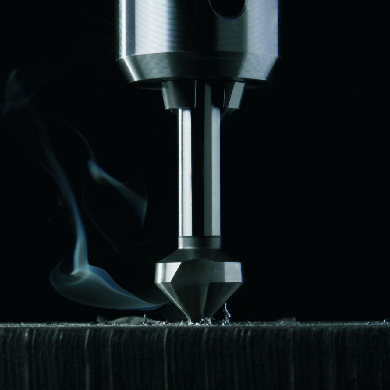 Kegelsenker Ruko DIN 335 Form C 90° HSS mit langem Zylinderschaft - 6-tlg. (Kuns