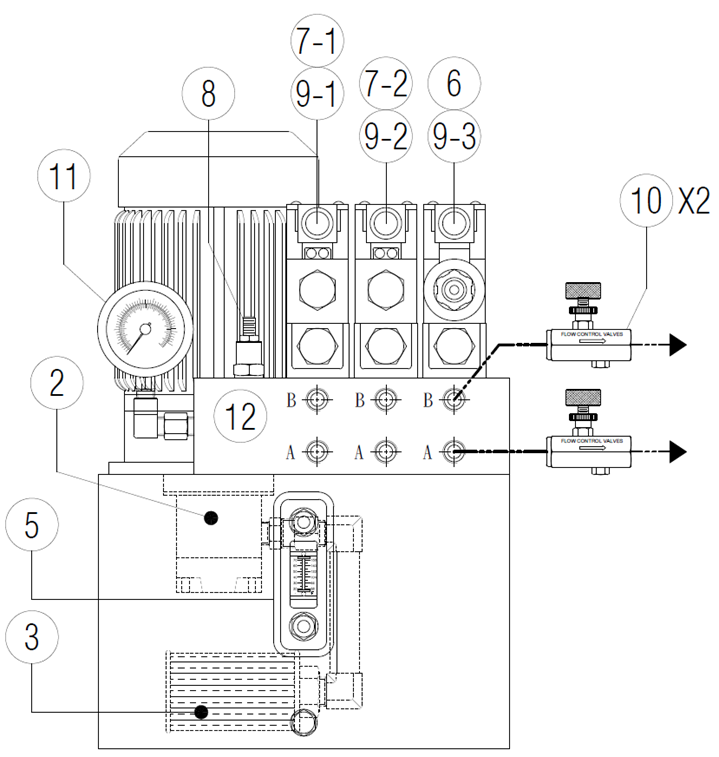 Metallbandsäge Proton BSS-260VTFA