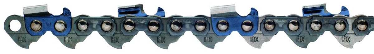 Kette Oregon .404", 2.0 mm, 104 Treibglieder, Harvester, Halbmeissel