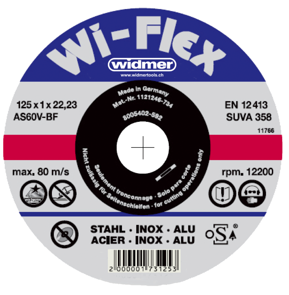 Disques à ébarber acier Wi-Flex