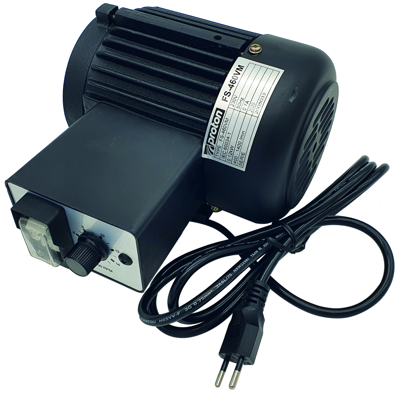 Motor Proton mit Schalter komplett variabel zu FS-460VM