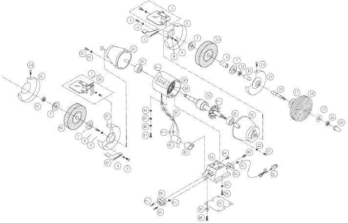 Doppelschleifmaschine Proton DS-150M