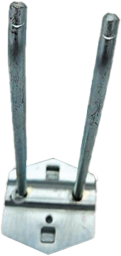 Doppelhaken 150 mm, Ø 6 mm