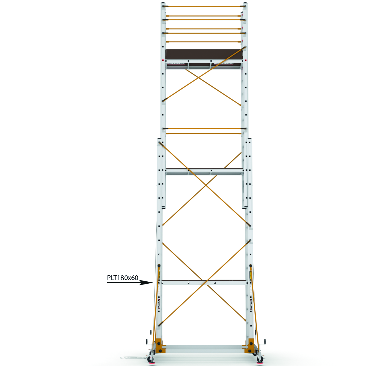 Rollgerüst teleskopierbar Widmer RGT-605