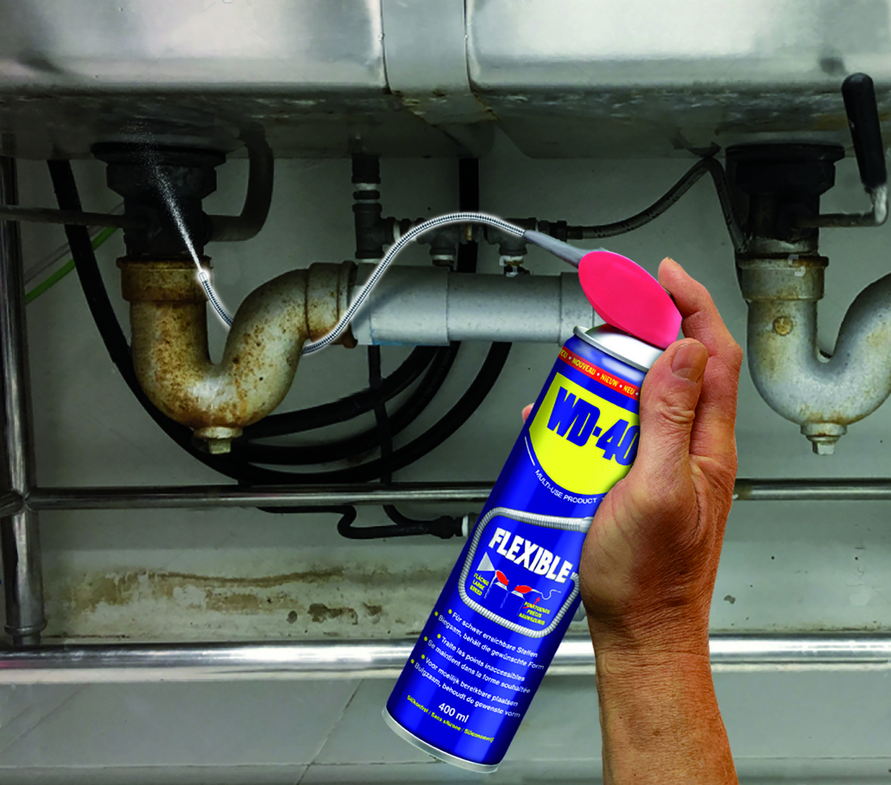 WD-40 Multifunktionsprodukt 400ml Flexible