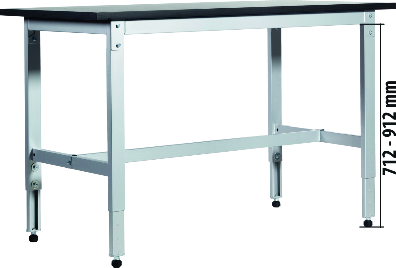 Arbeitstisch höhenverstellbar Widmer 2100x750x800/1000 mm