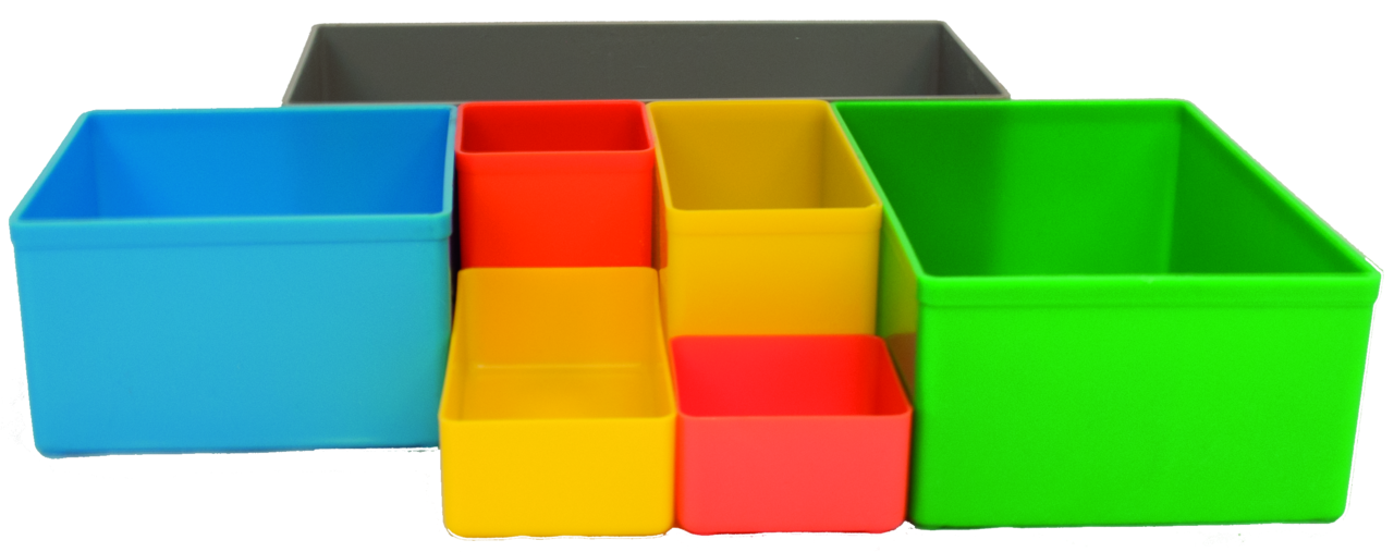 Sortimentsbox Ecosystem 2B1, rot
