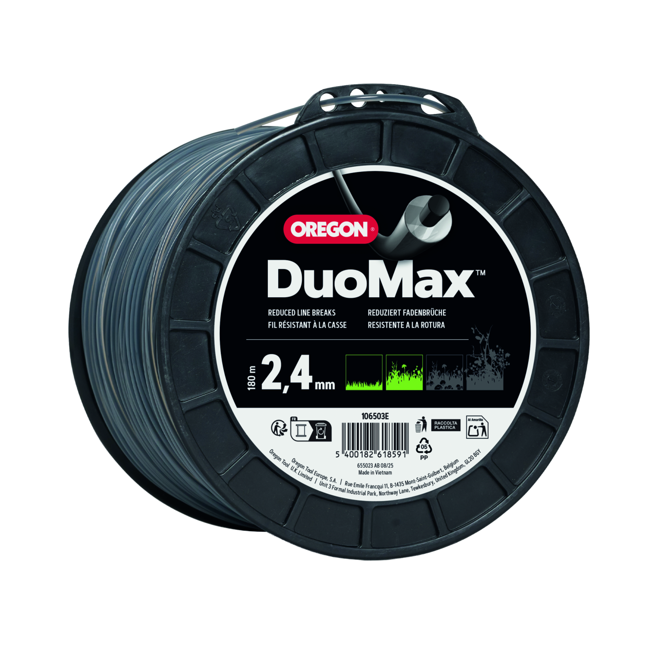 Faden Oregon DuoMax 2.4 mm x 180 m