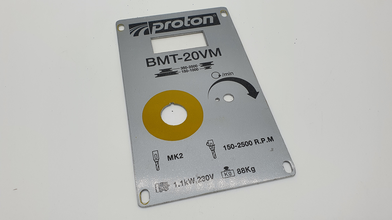 Schalterplatte Proton zu BMT-20VM