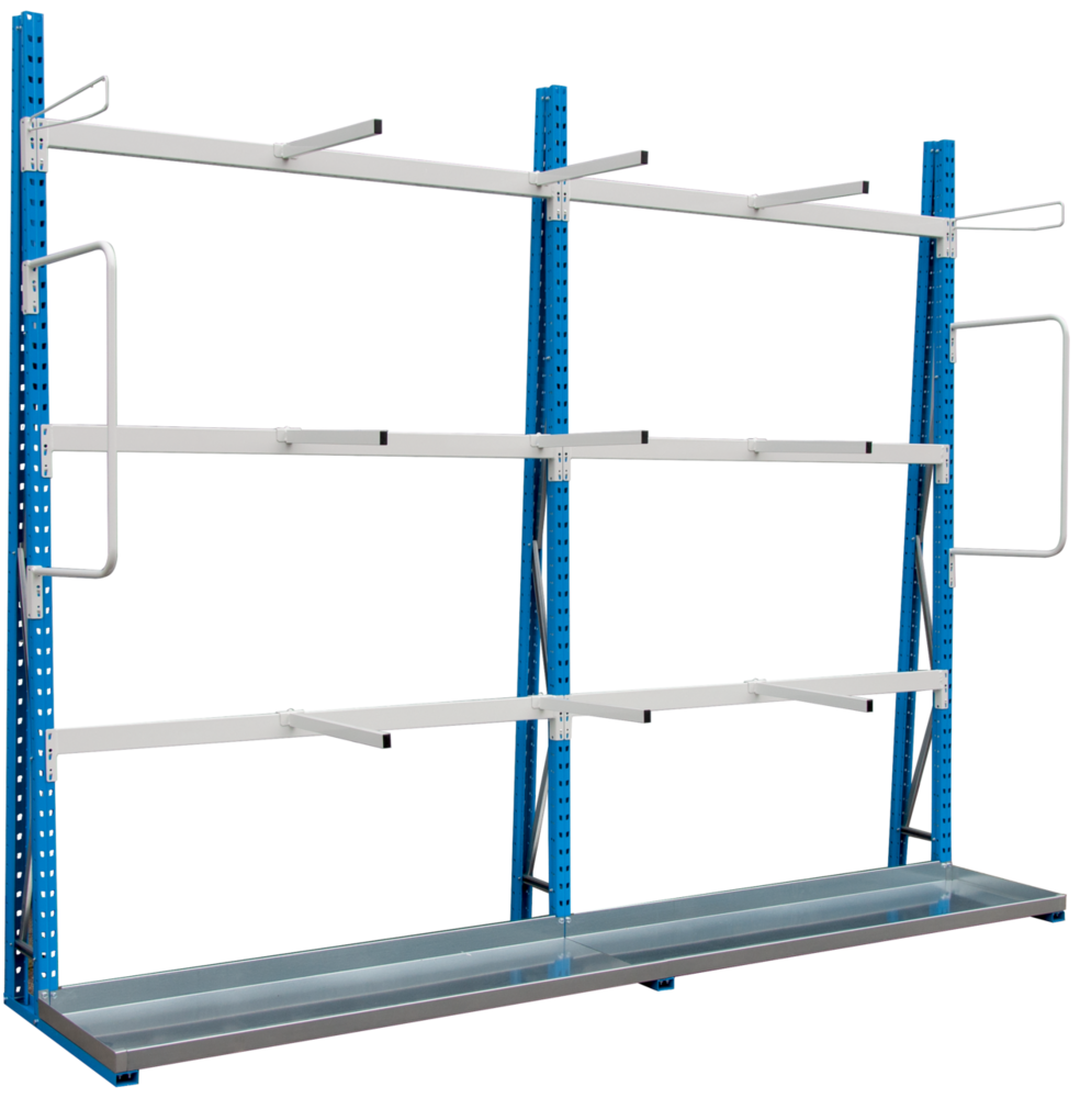 Vertikalregal-Set Widmer VR 1-seitig 3000x500x2500 mm