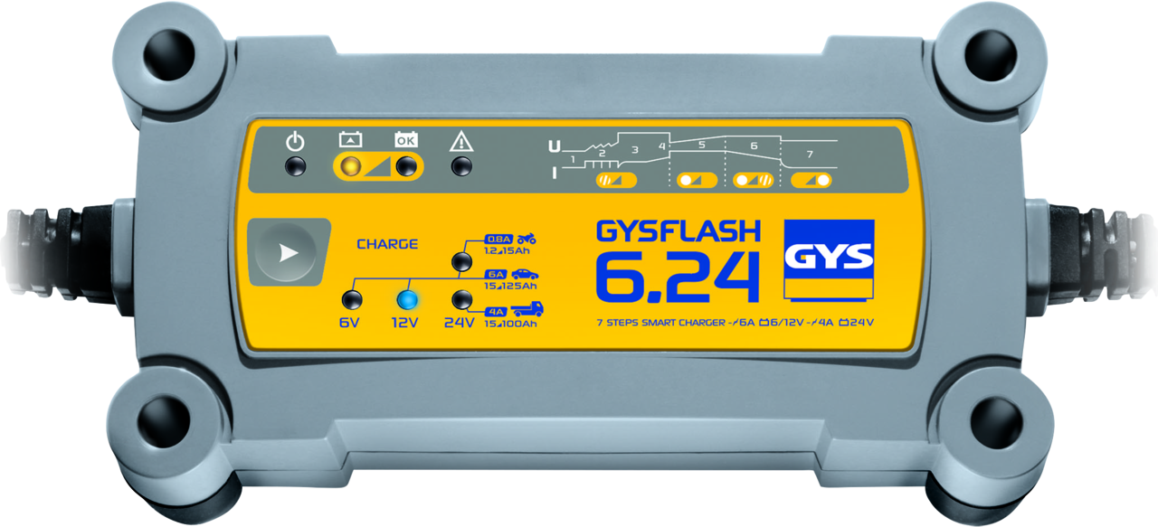 Batterie-Ladegerät GYS Gysflash 6.24