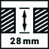 Hartmetall Mehrbereichslochsäge Ruko MBL Ø 45,0 mm