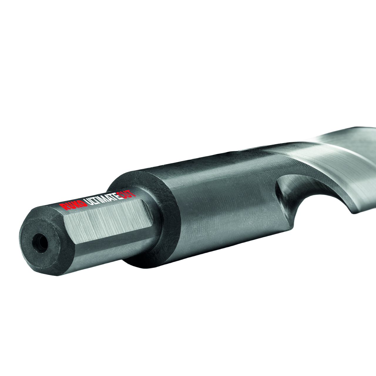 ULTIMATECUT Spiralbohrer Ruko HSS DIN 338 FLOWSTEP® Spitze abgesetzter 3-Flächen