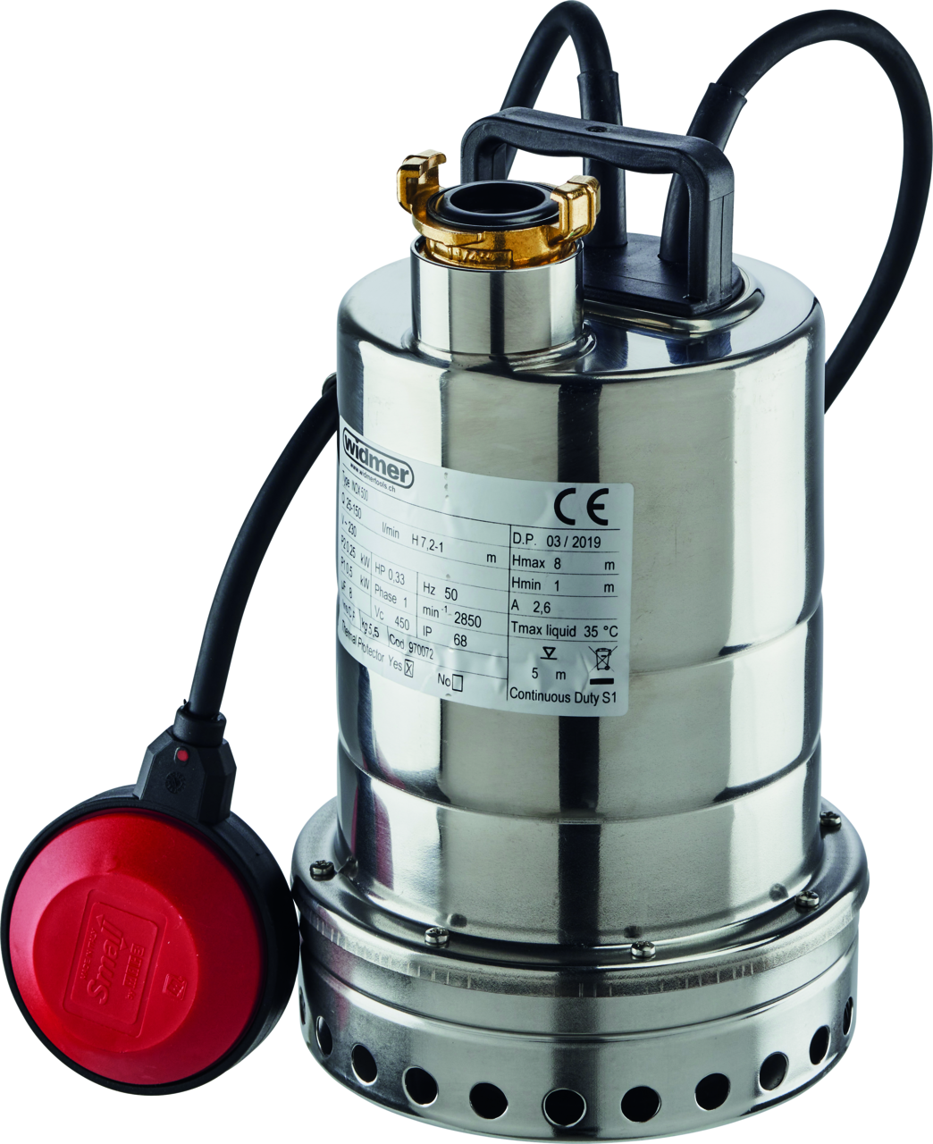 Schmutzwasser-Tauchpumpe Hydrostar Inox 500
