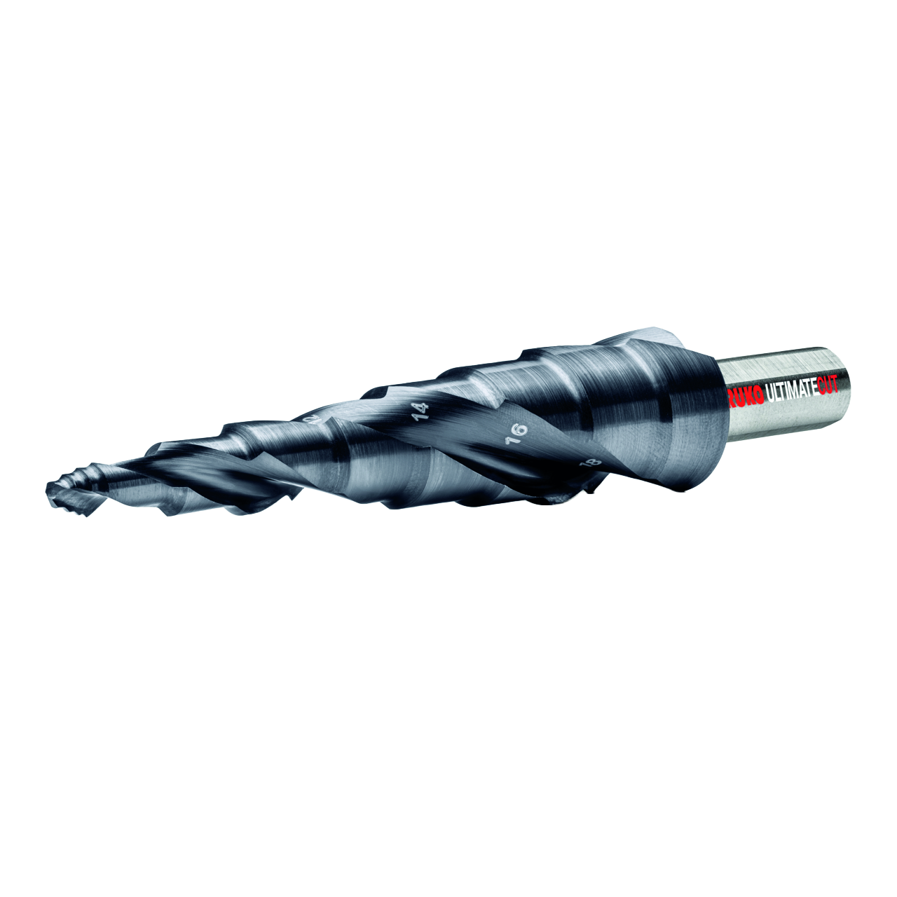 ULTIMATECUT Multidrill Ruko HSS RUnaTEC FLOWSTEP® Spitze Ø 6,0 - 20,0 mm