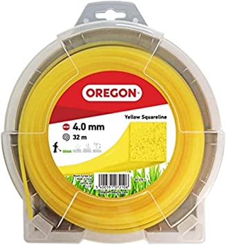Faden Oreogn gelb quadratisch 4.0 mm x 32 m