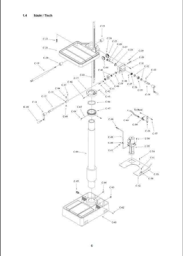 Perceuse à colonne Proton BMS-42VT