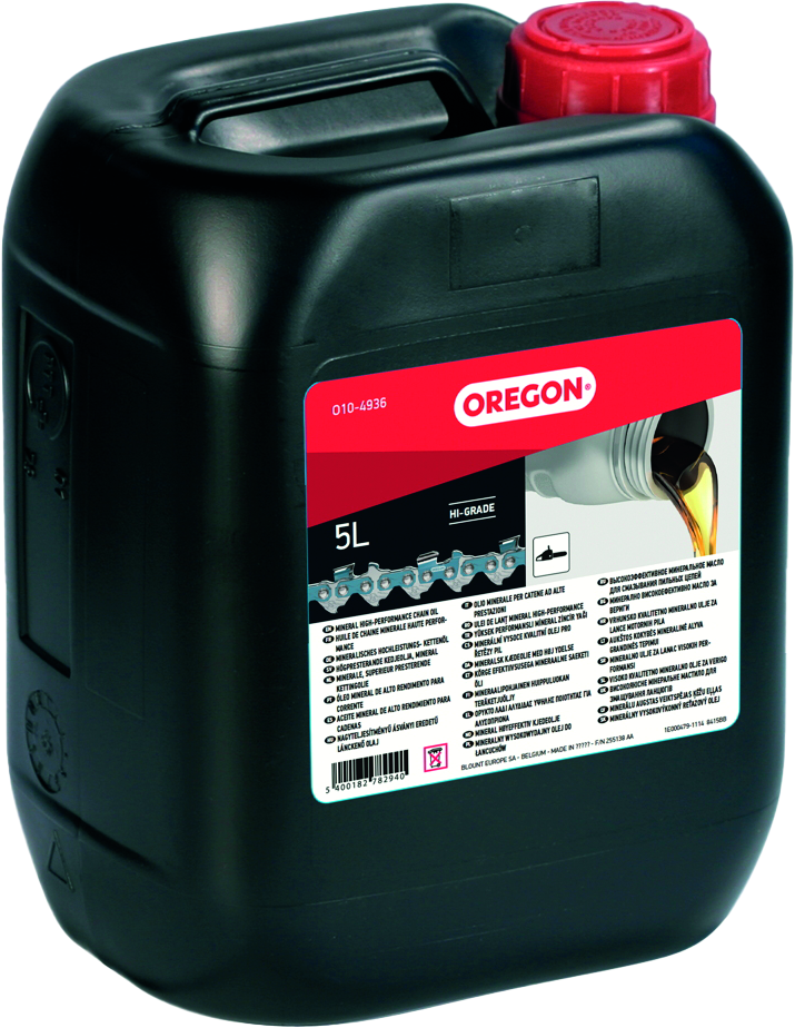 Öl Mineralöl Oregon für Ketten, 5 L Kanister