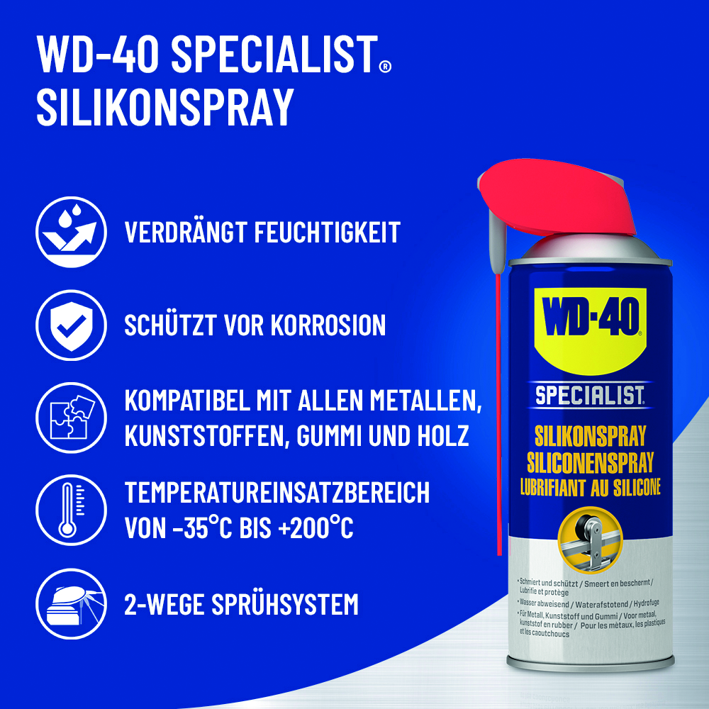 WD-40 Specialist 400ml Silikonspray
