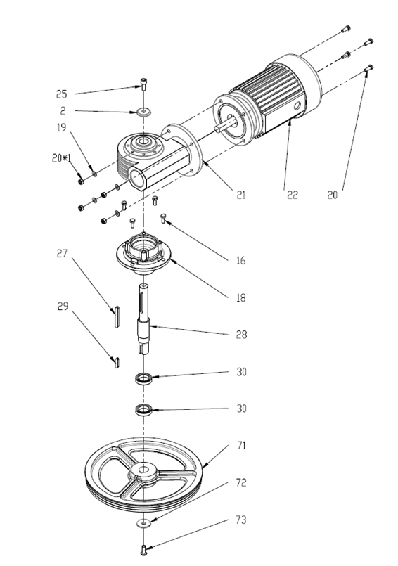 Scie à ruban à métaux Proton BSS-260VTFA