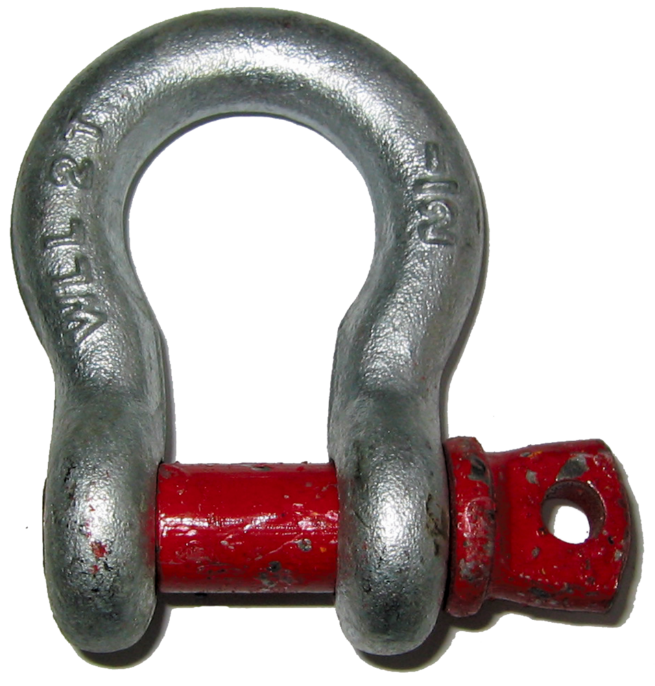Schäkel geschweift verz. Ø 28 mm