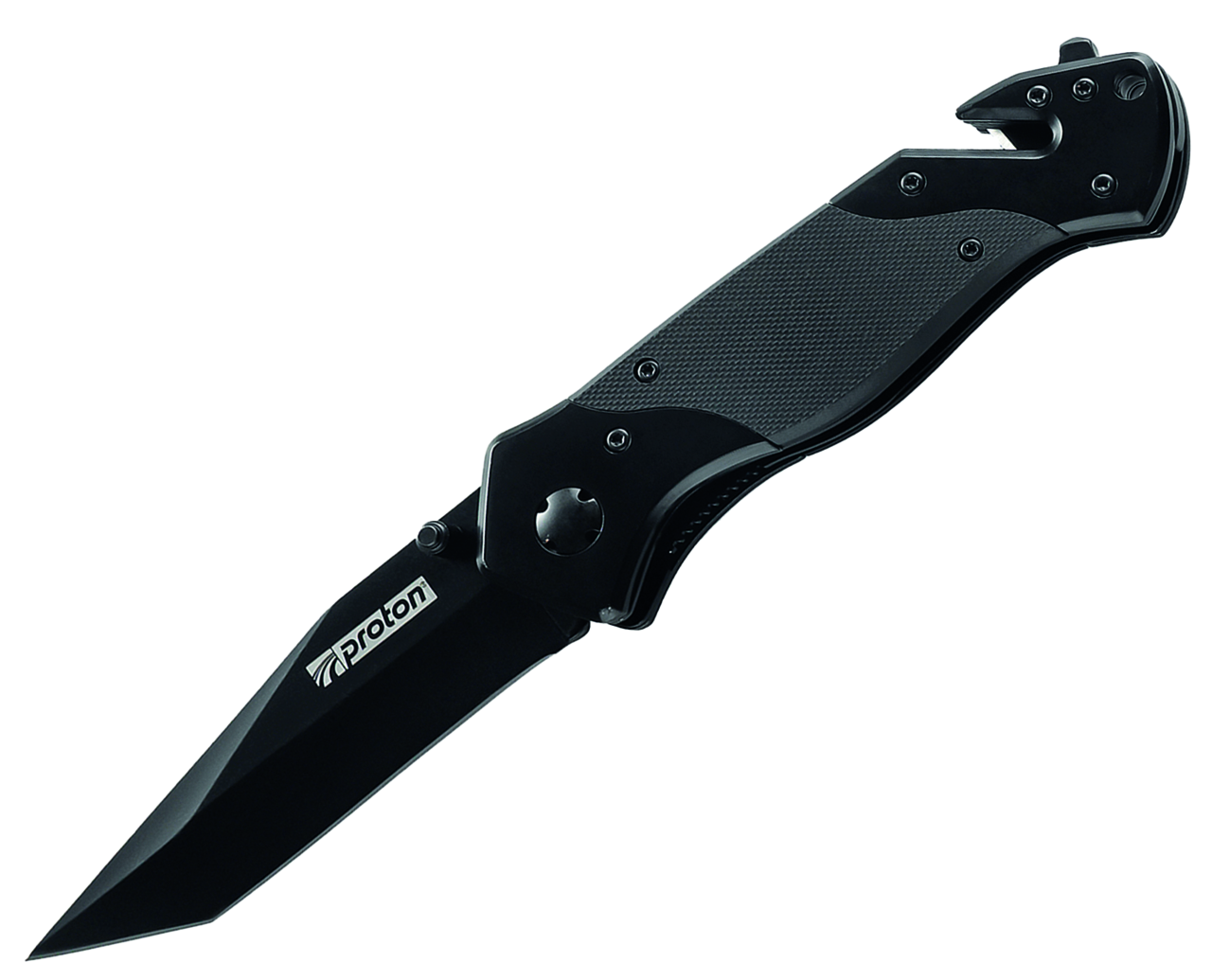 Arbeitsmesser schwarz mit 83 mm langer Klinge