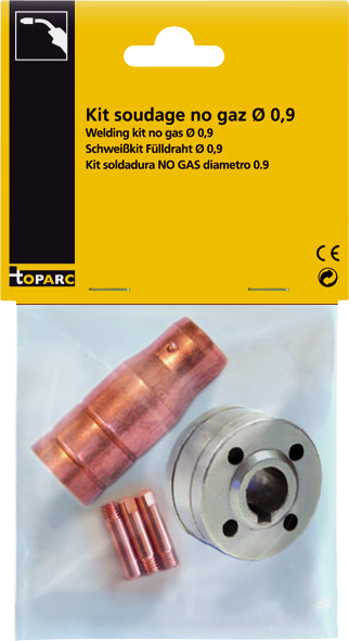 Schweissset GYS für Fülldraht NO GAS, Ø 0,9 - 1,0 / 1,2 mm