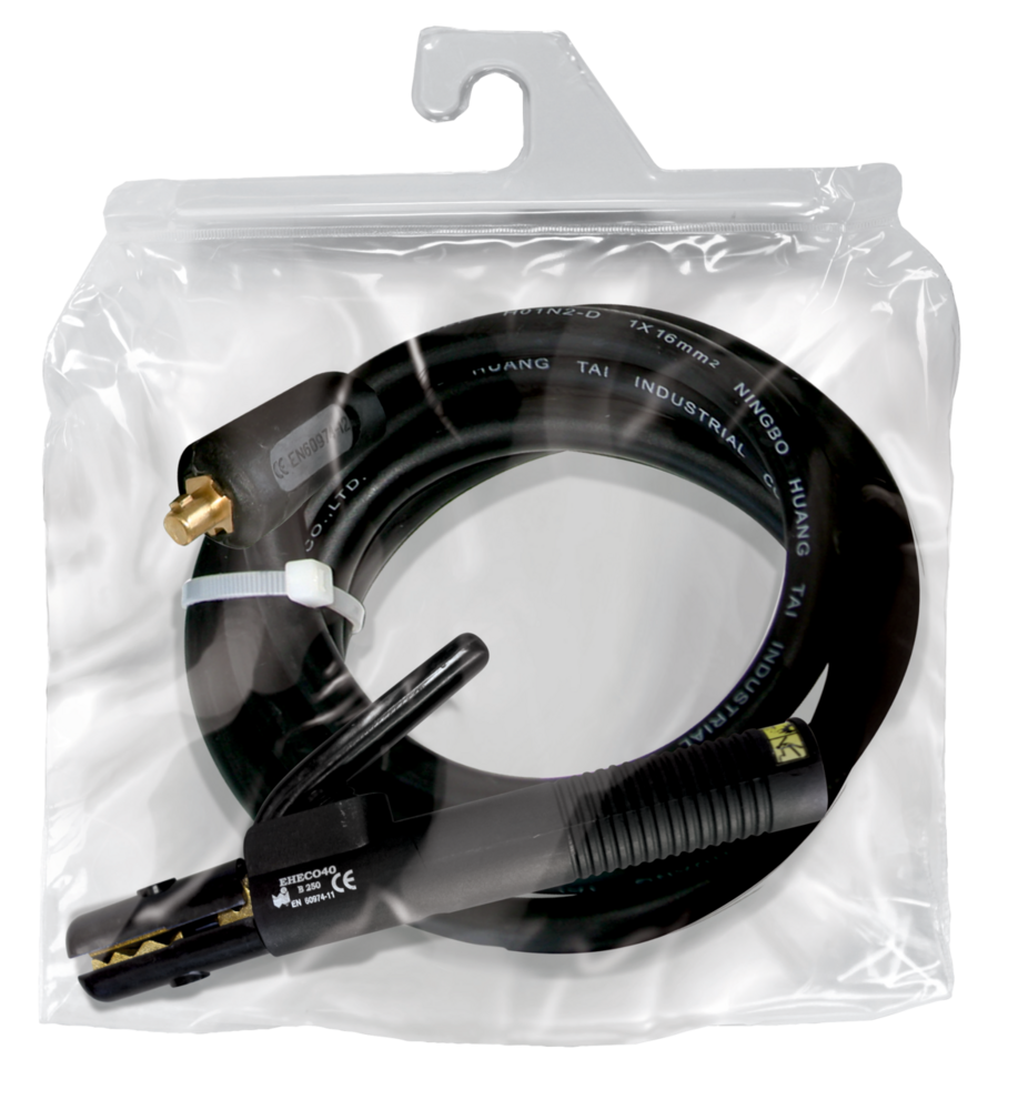 Elektrodenhalterkabel GYS 4 m, 300A, 35 mm², Dinse 13 mm