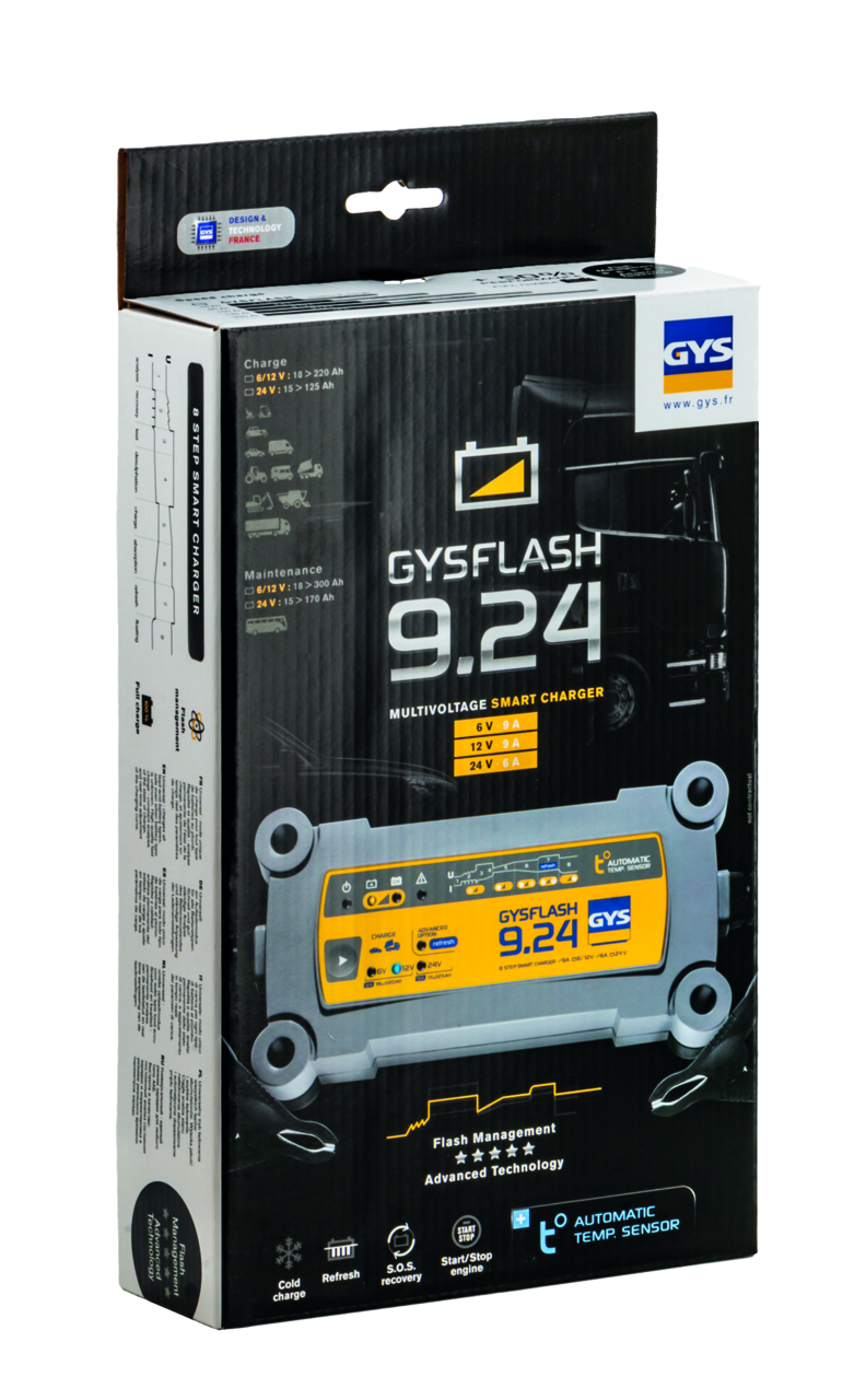 Chargeur de batterie GYS Gysflash 9.24
