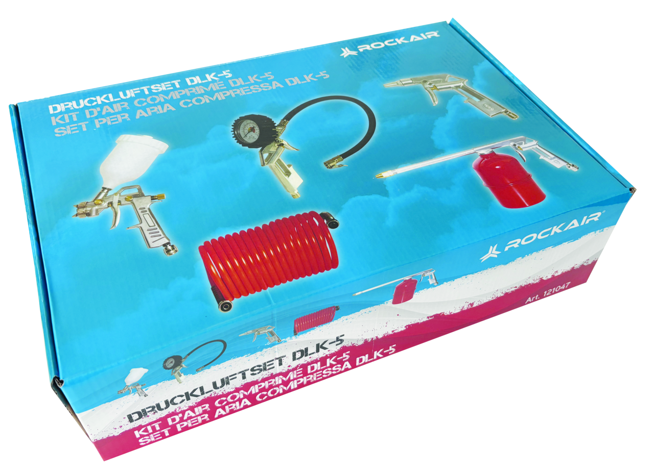Druckluftset Rockair DLK-5