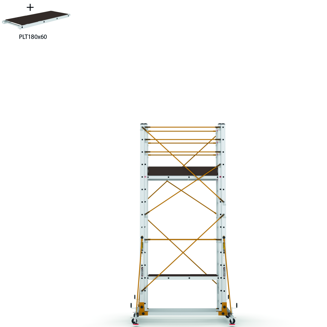 Rollgerüst teleskopierbar Widmer RGT-605