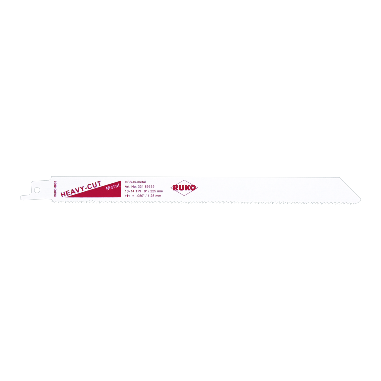 Säbelsägeblätter Ruko 8933 HSS-Bimetall