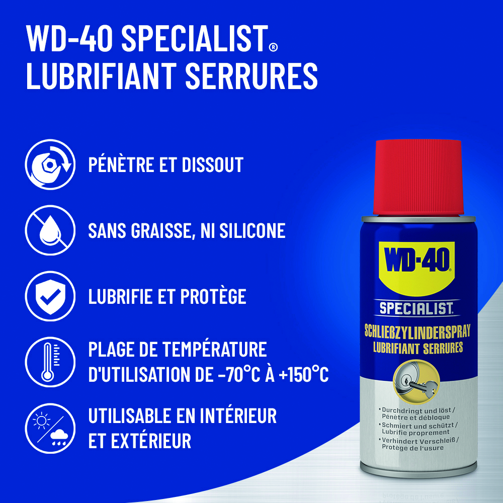 WD-40 Specialist 100ml Schliesszylinderspray