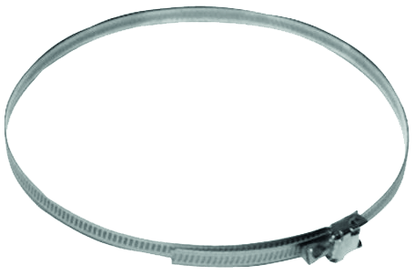 Schlauchbride Widmer, mit Klapppschloss, Inox, D= 60 - 525 mm