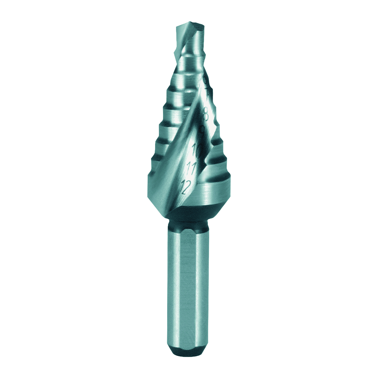 Stufenbohrer Ruko HSS Form C Kreuzanschliff kurz Ø 4,0 - 12,0 mm