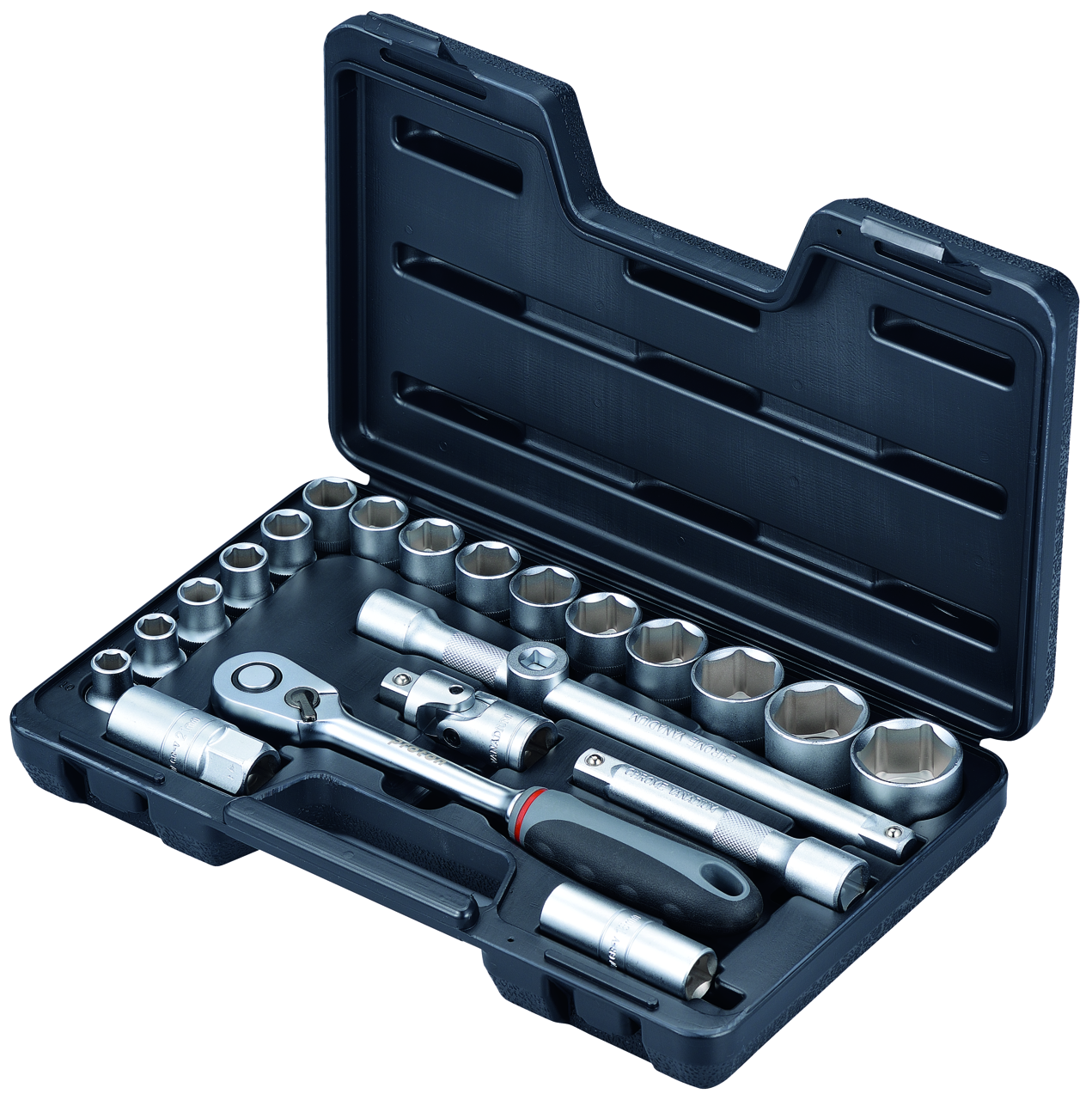 Steckschlüsselsatz Proton P-22C 1/2", 22-teilig