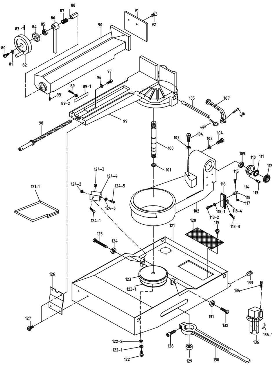 Scie à ruban à métaux Proton BSS-185-2T