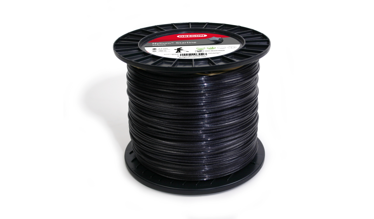 Faden Oregon AluMax quadratisch 2.4 mm x 245 m