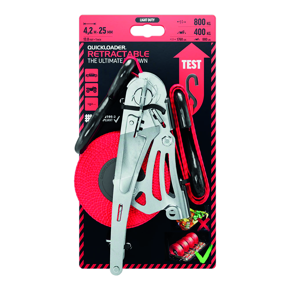 Zurrgurt automatisch QL Retractable QL800LD