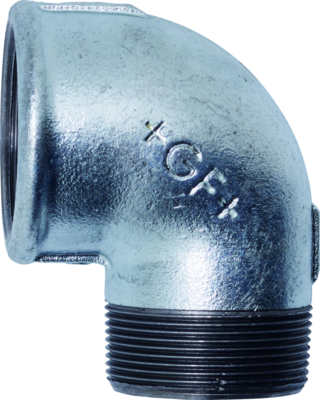 Rohrbogen kurz Hydrostar 90° 1 1/4", verzinkt