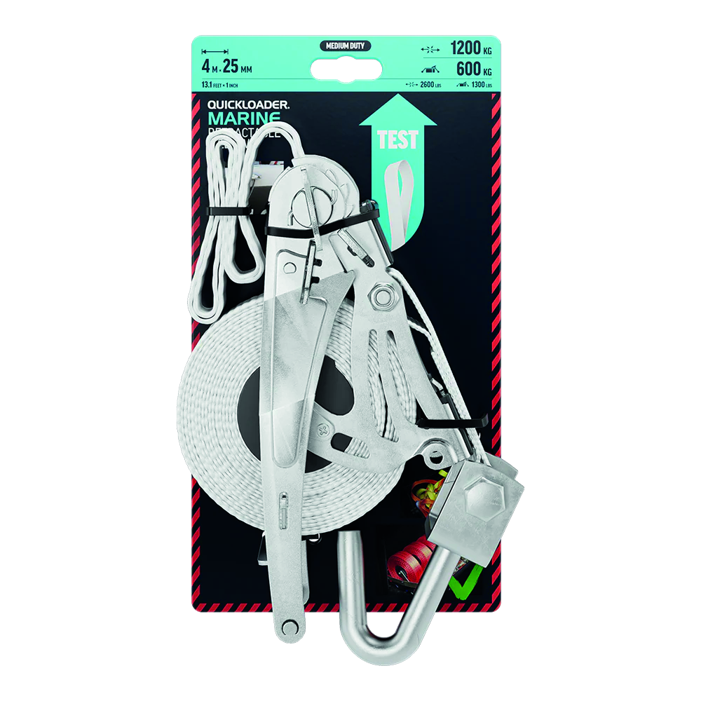 Zurrgurt automatisch QL Retractable QL1200M  Marine