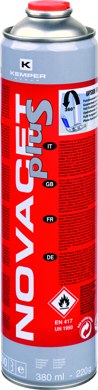 Gaskartusche GYS 380 ml Novacet