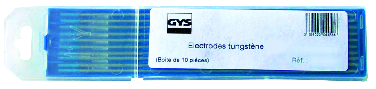 Wolfram Elektroden GYS 10 Stk., WR2 Ø 3,2mm