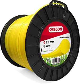 Faden Oregon gelb rund 2.7 mm x 209 m