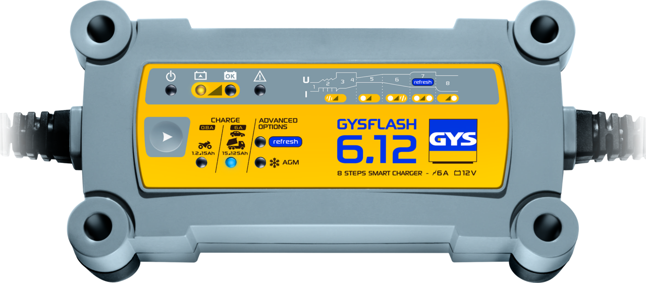 Batterie-Ladegerät GYS Gysflash 6.12