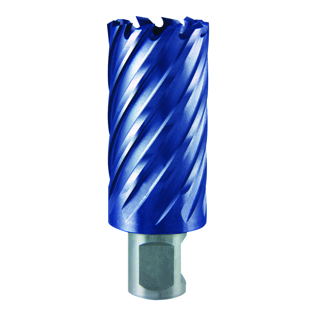 "Kernbohrer, Ruko HSS, TiAlN, Weldonschaft (¾""), Schnitttiefe 55,0 mm, Ø 60,0 m